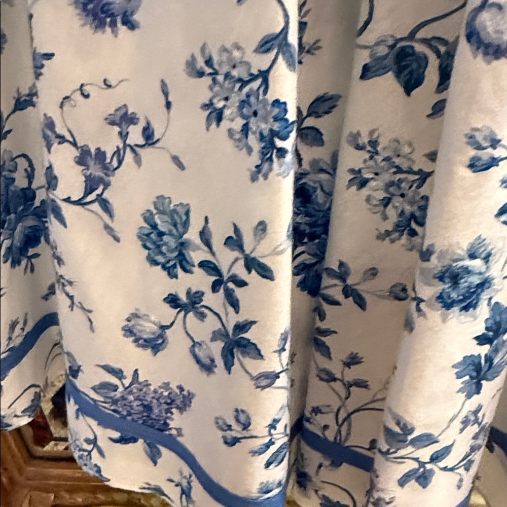 Vintage Ruth of Carolina  Blue and White Kids Dress in pristine condition - Picture 5 of 7